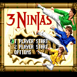 3 Ninjas Kick Back for segacd screenshot
